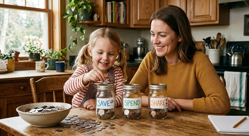 School Won't Teach Your Kid About Money. Three Jars Will.
