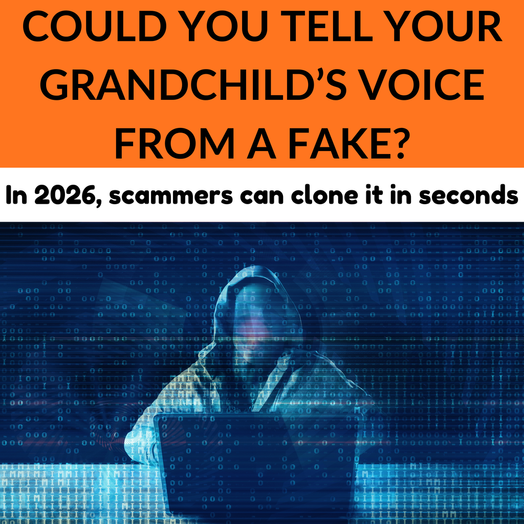 ai scam warning for parents, adult children, and grand parents