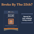 The Frugal Minimalist cost of living survival guide cover