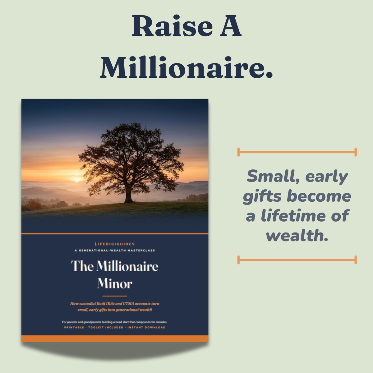 The Millionaire Minor custodial Roth IRA and UTMA guide cover