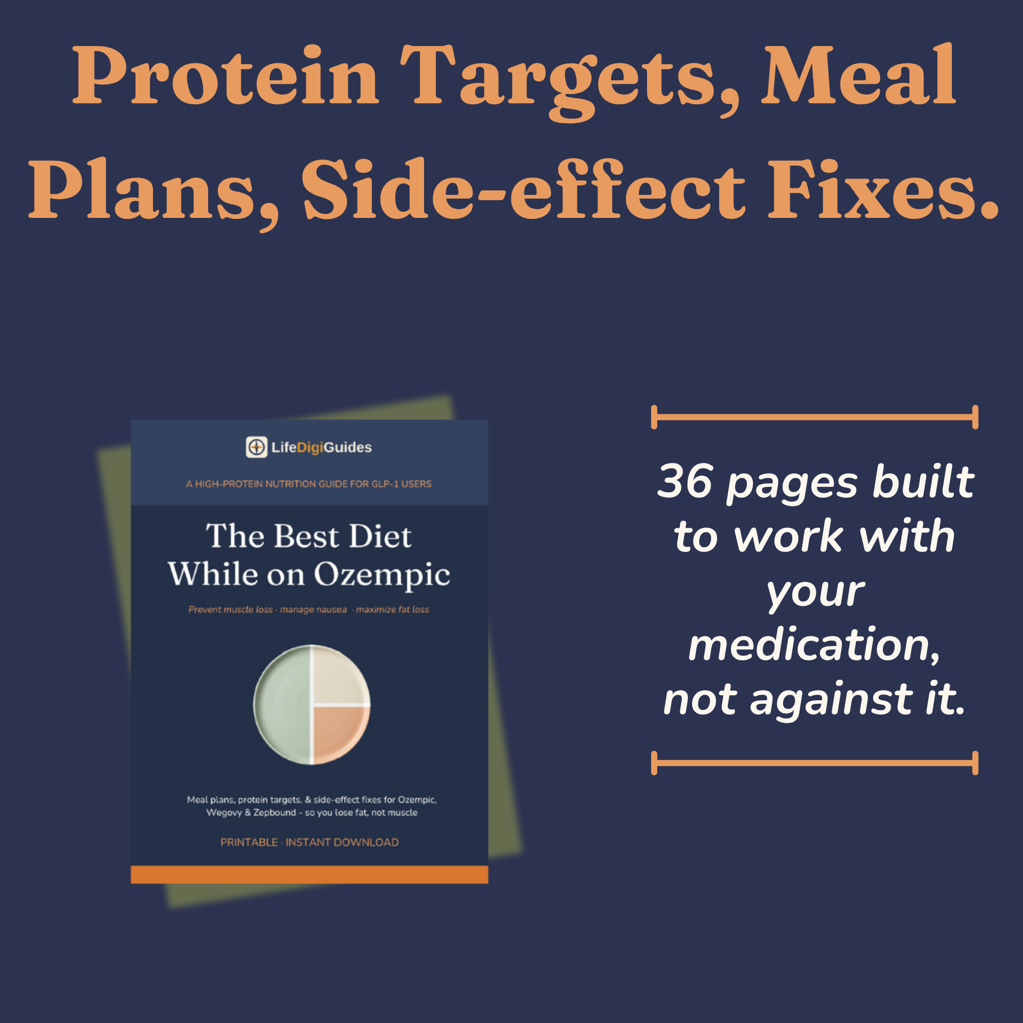 Overview of what is included in the Ozempic high-protein diet guide