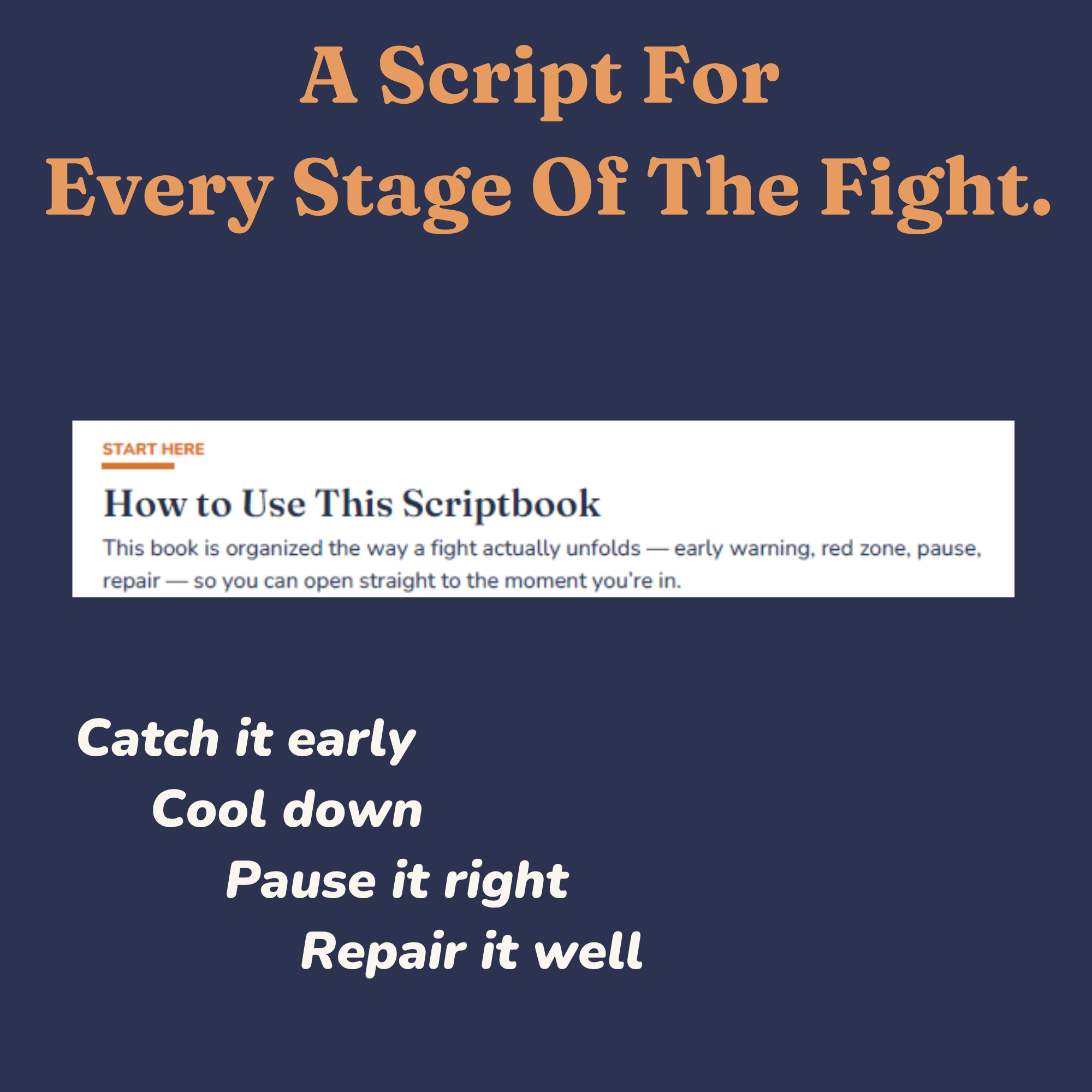 Overview of the de-escalation scripts and printable toolkit included