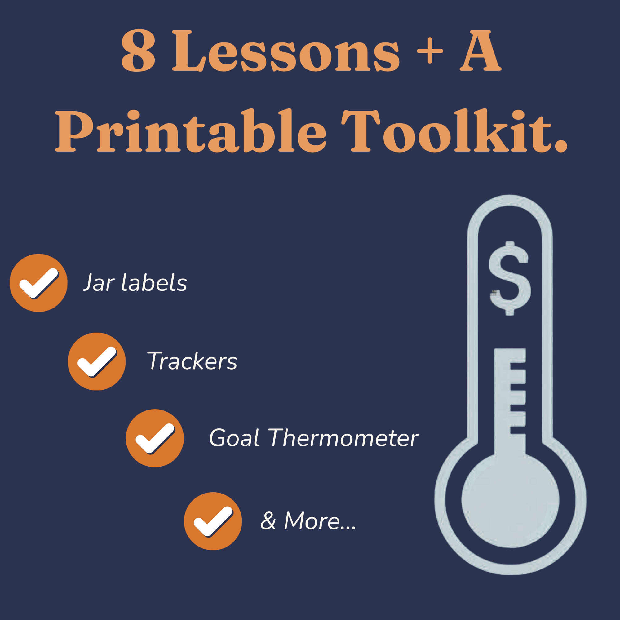 Overview of what is included in the kids allowance printable toolkit