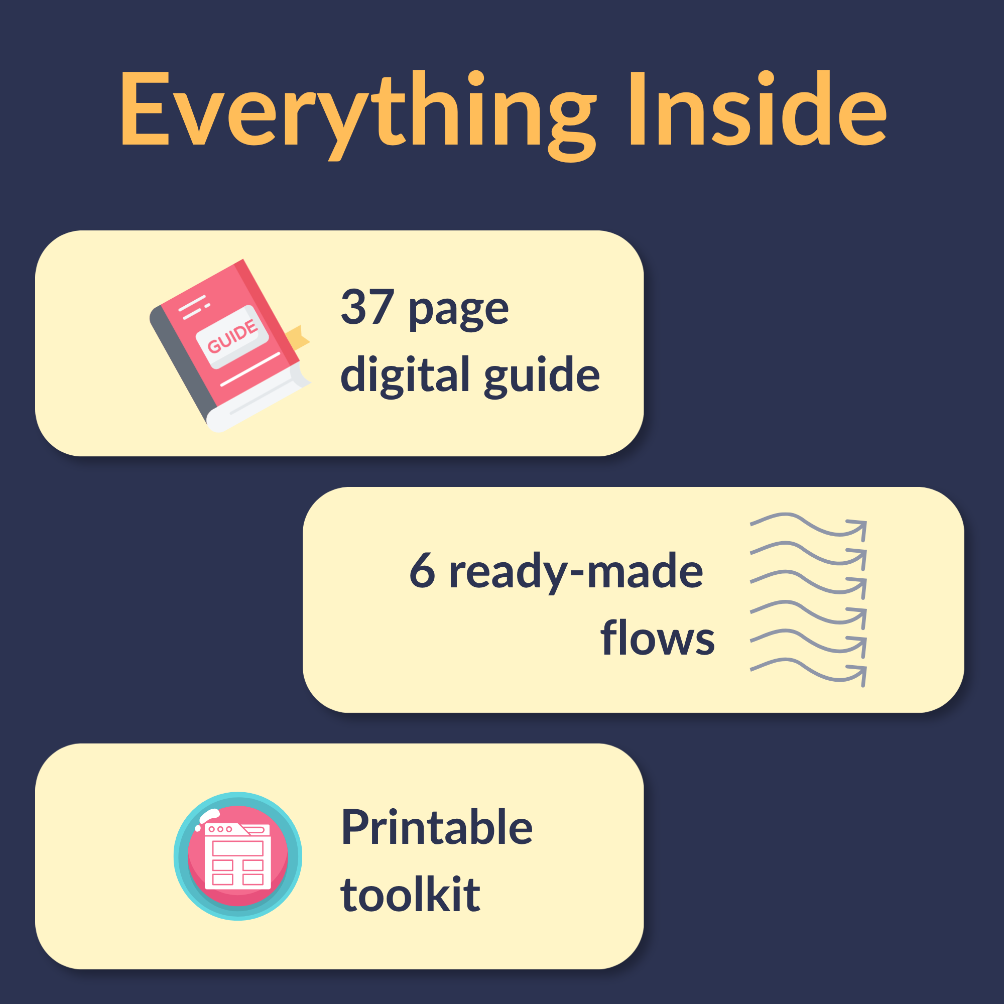 Quick-reference flow cards and a 30-day reset tracker from the somatic nervous-system regulation guide.