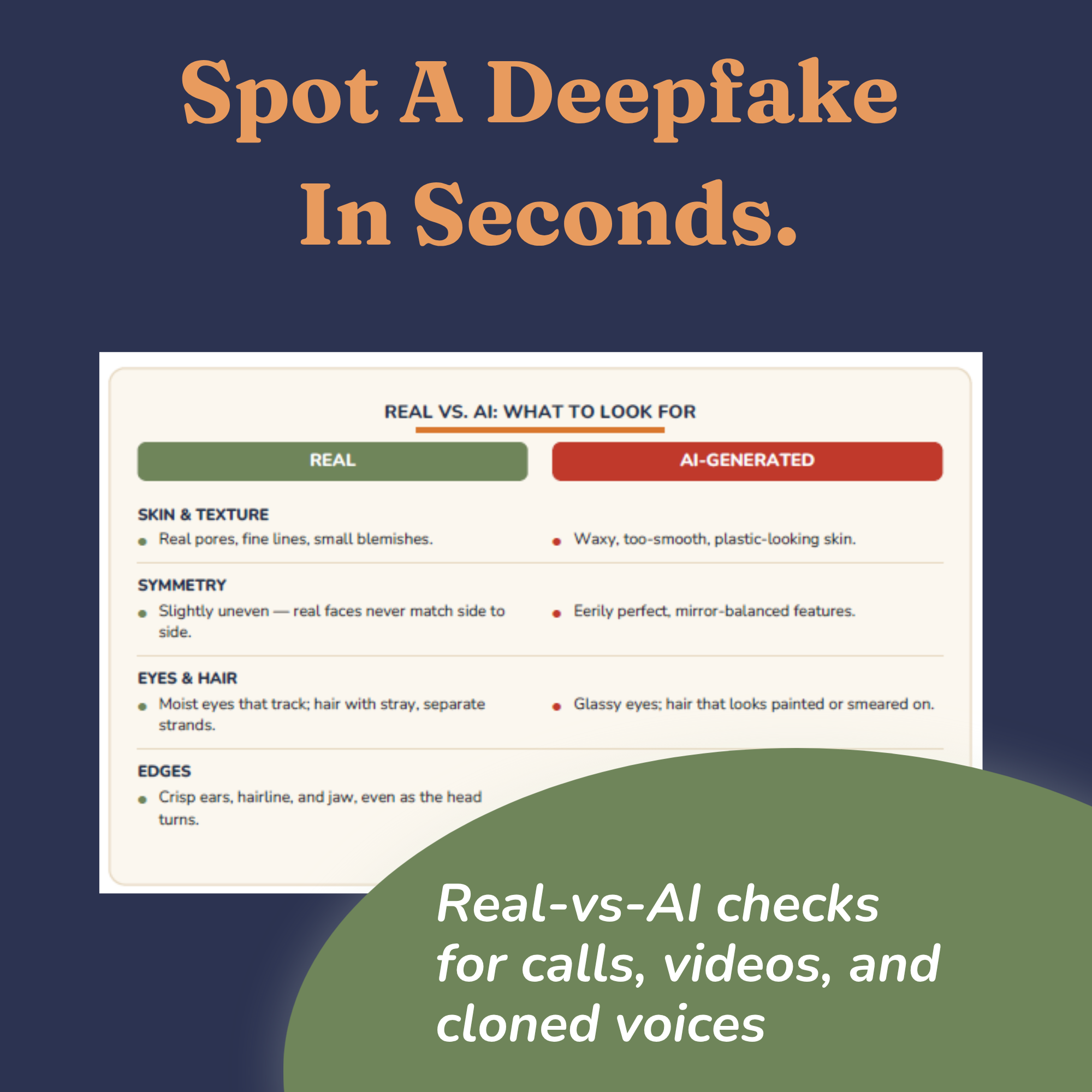 The 3-Step Verify Protocol flowchart: hang up, call back, confirm