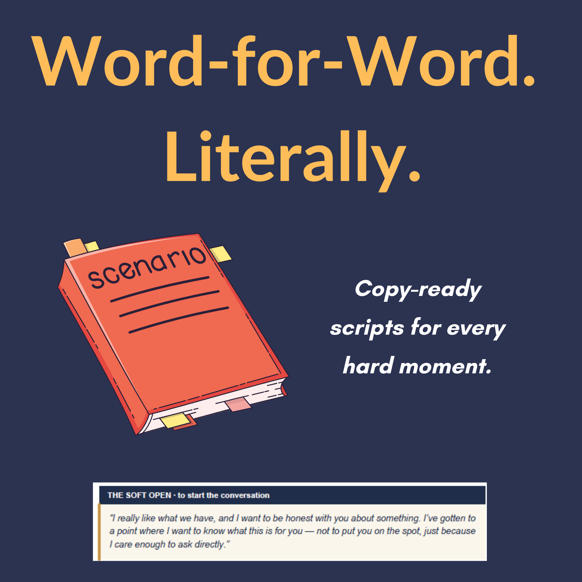 Done Being an Option: Your Script-by-Script Guide to Walking Away