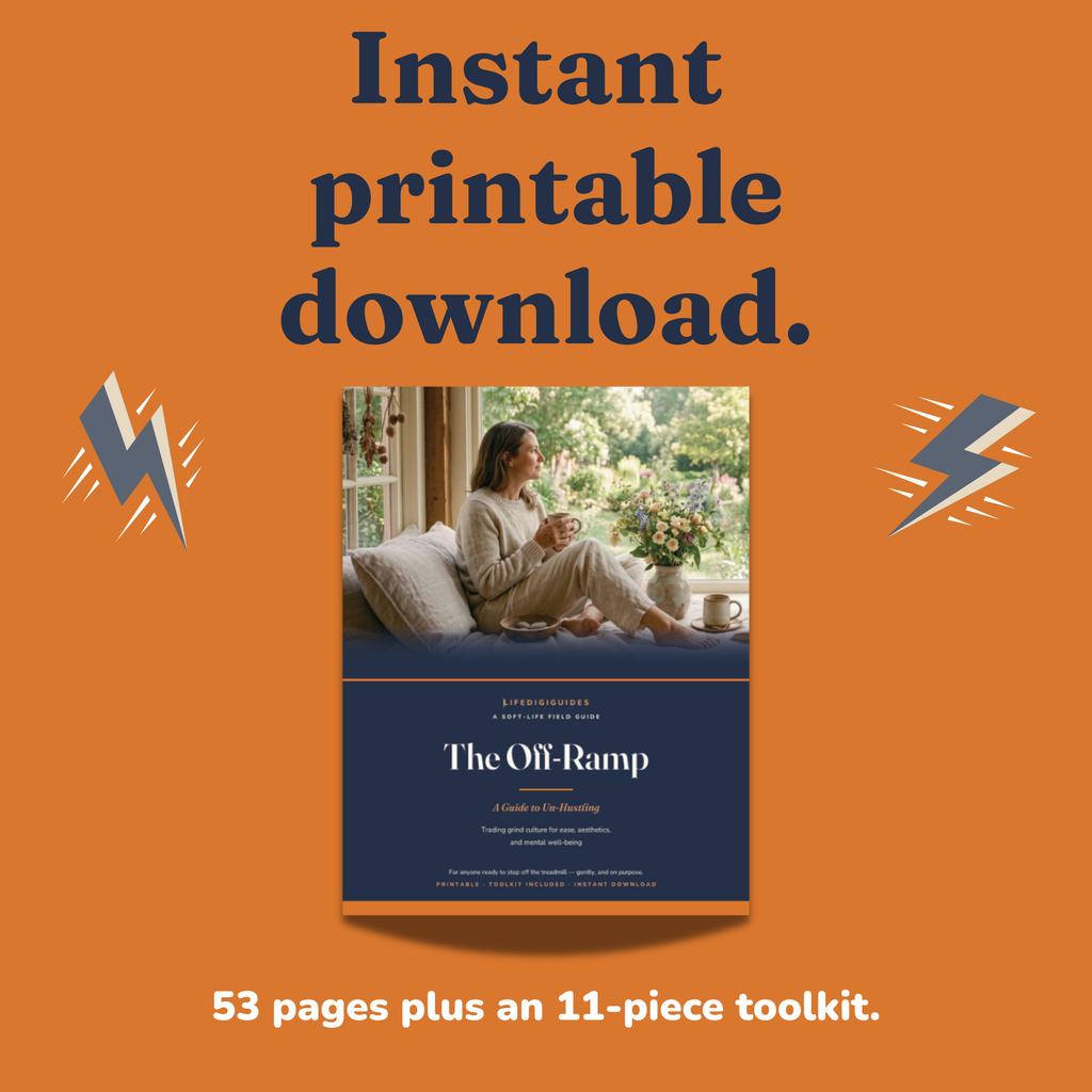 Who the soft life and slow living guide is for