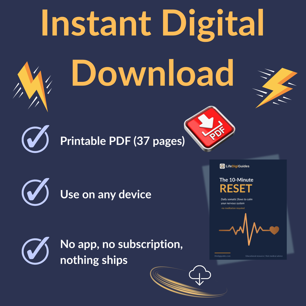 The 10-Minute Reset: Daily Somatic Flows to Calm Your Nervous System