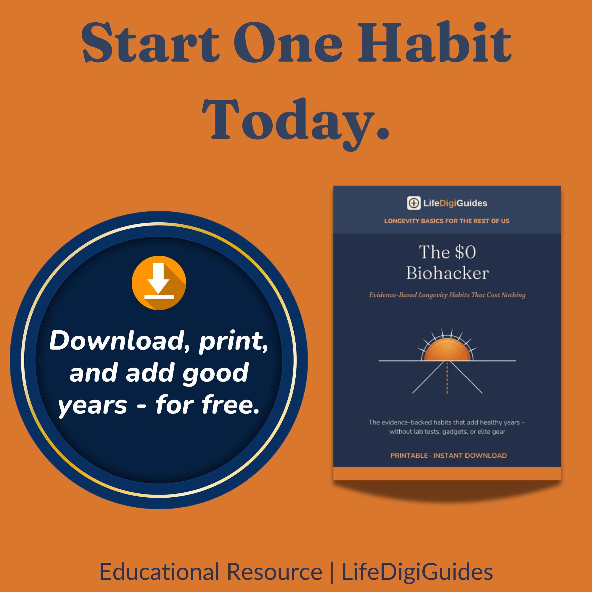 Printable habit tracker and free metrics log pages