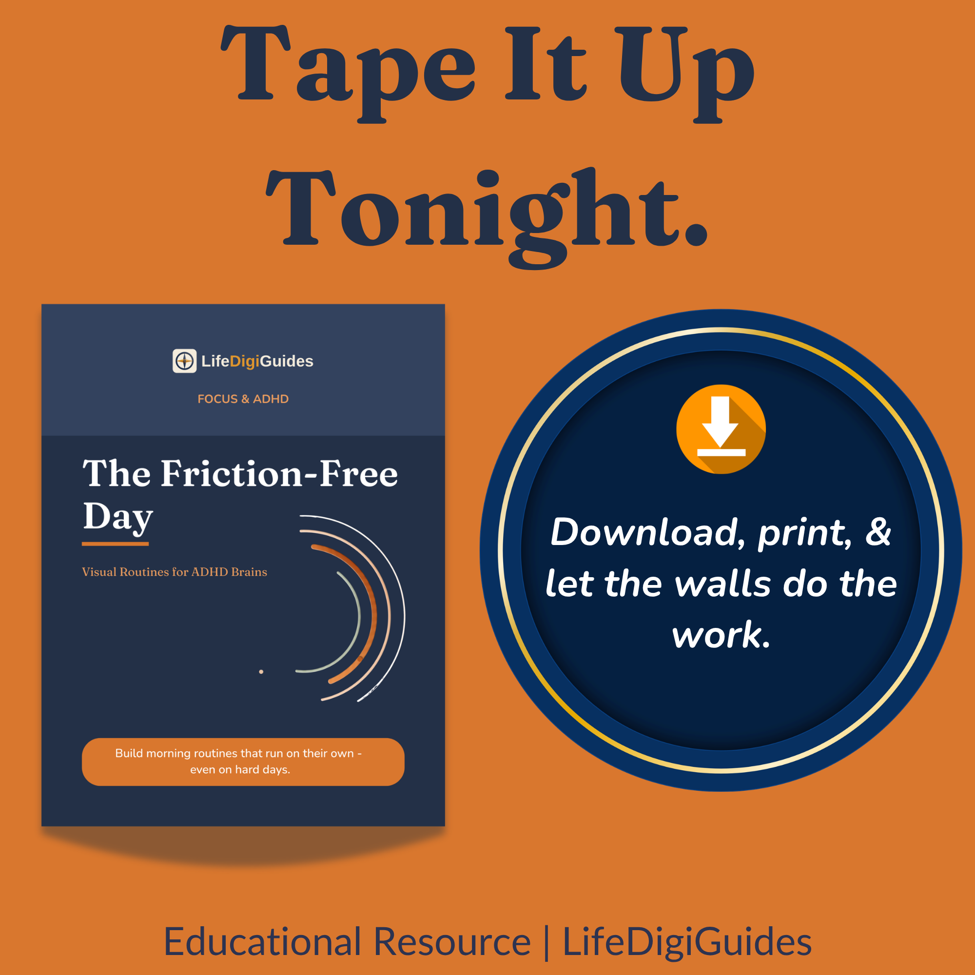 Download the Friction-Free Day ADHD routines guide