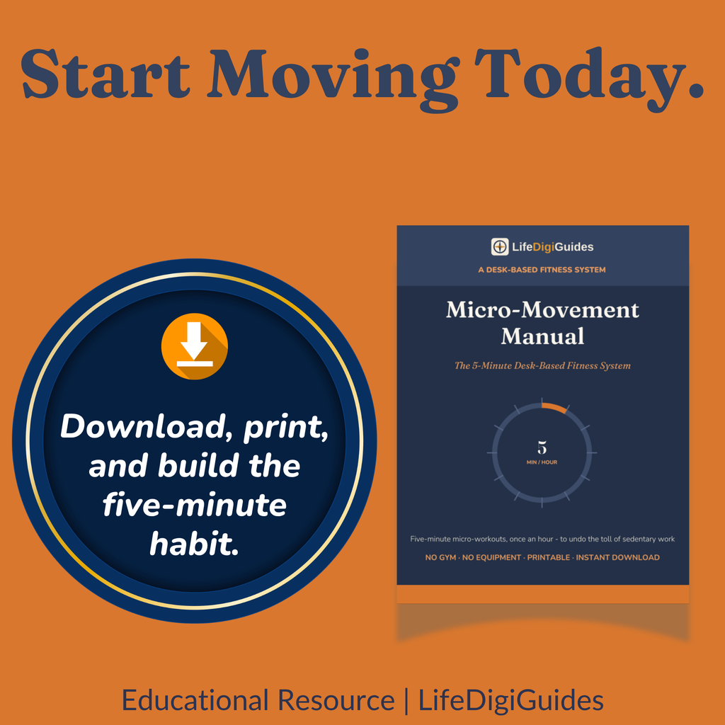 Download the Micro-Movement Manual desk fitness guide