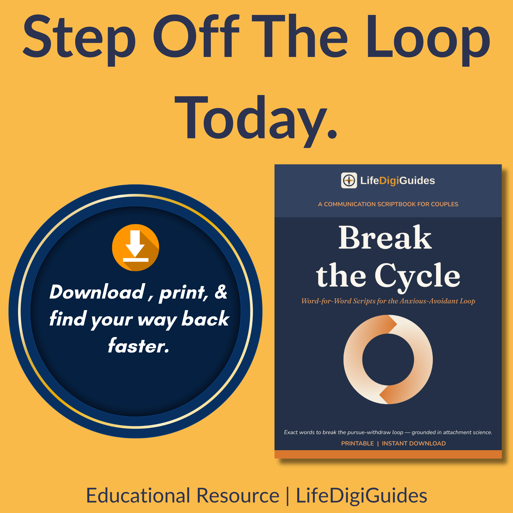 Download the Break the Cycle couples communication scriptbook