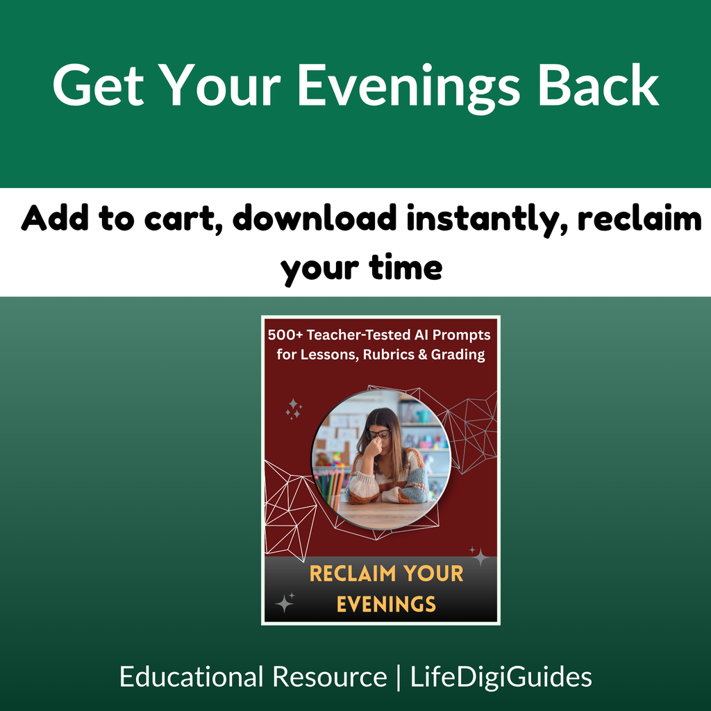 Closing image inviting buyers to download and reclaim their evenings