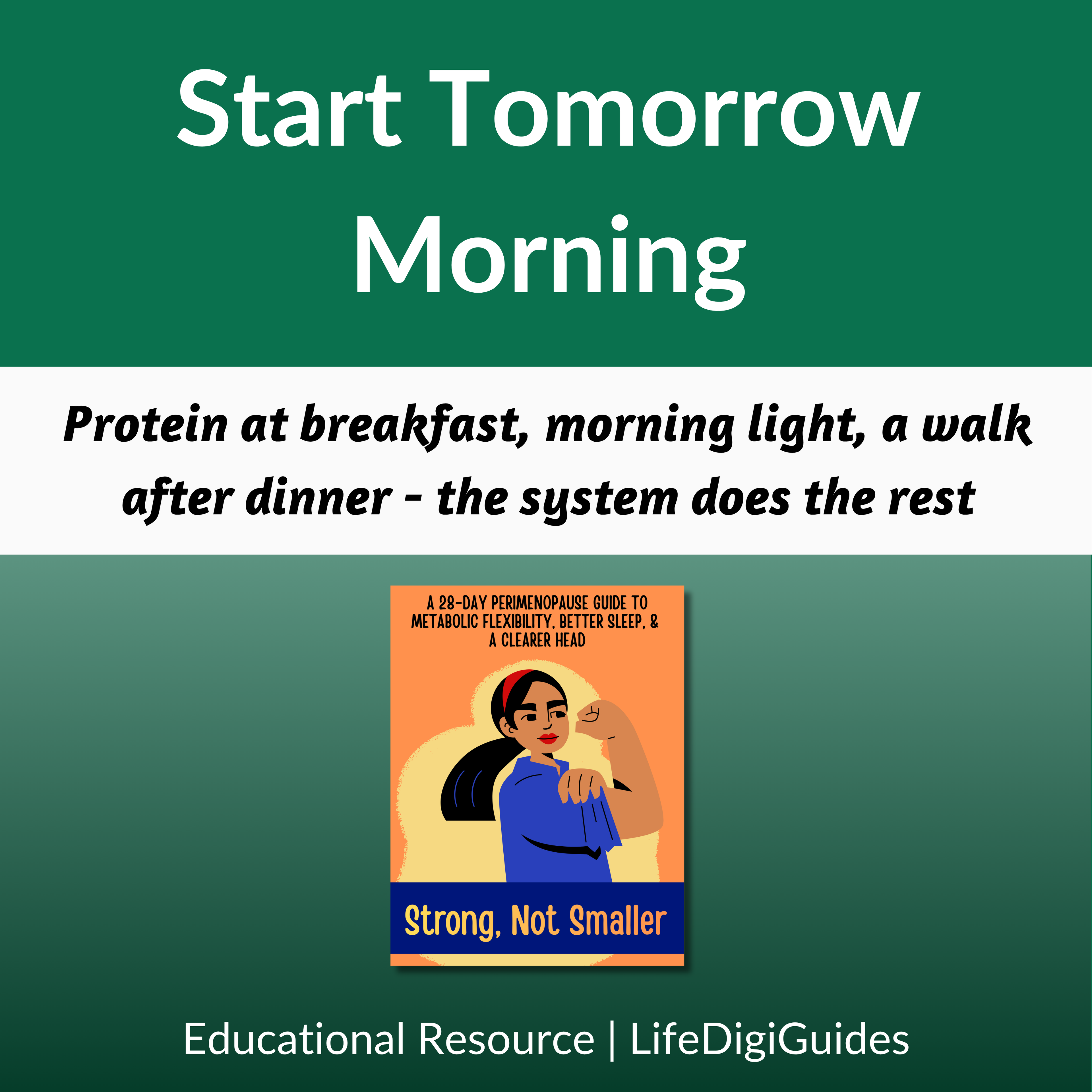 Strong, Not Smaller: A Strength-First Guide for Perimenopausal Women
