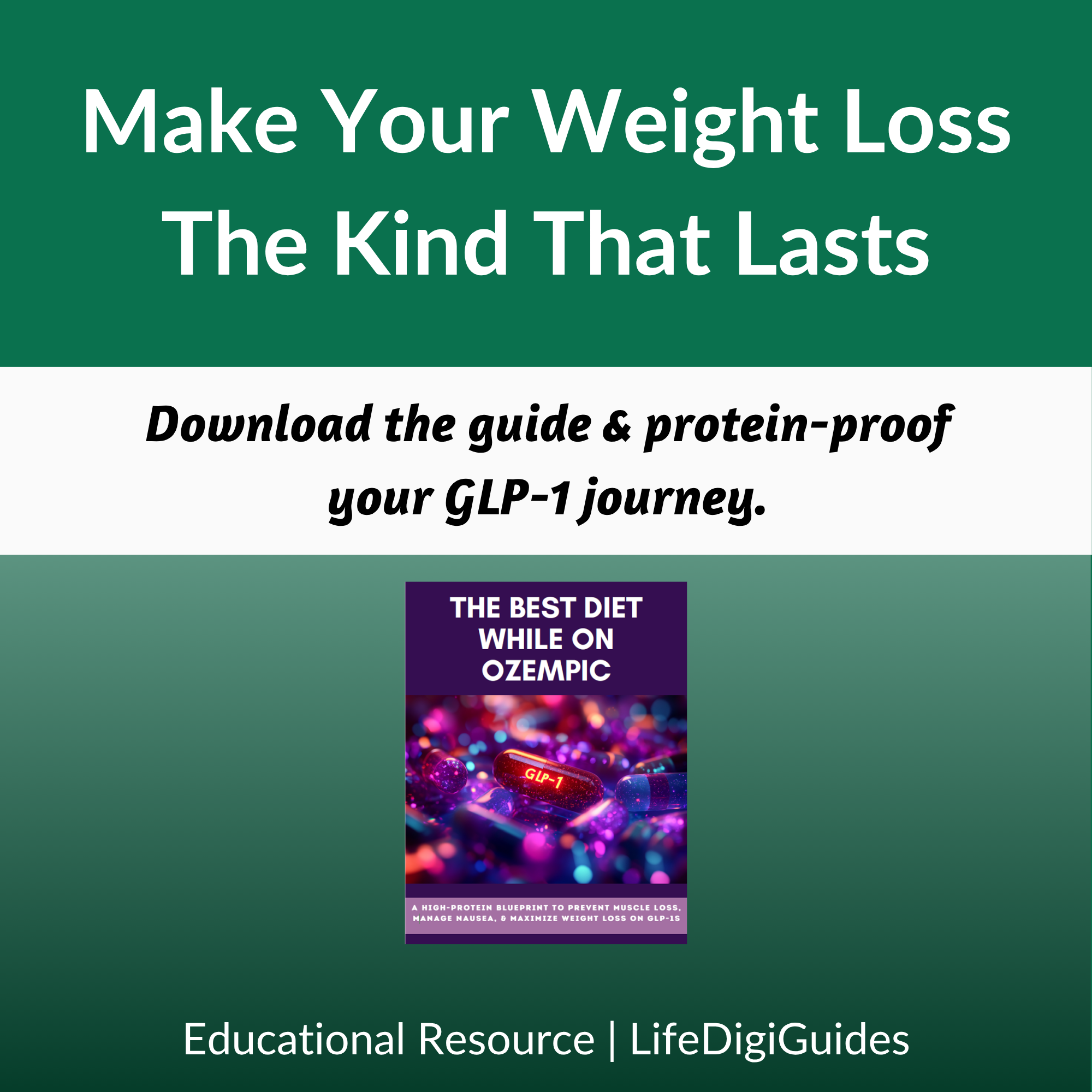 The Best Diet While On Ozempic: A High-Protein Blueprint for GLP-1s