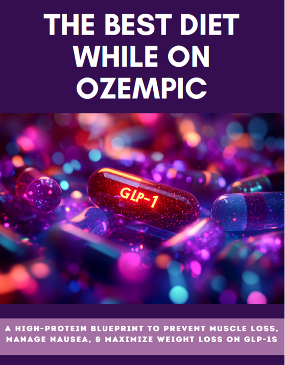 High-protein diet guide for Ozempic and GLP-1 users, printable PDF cover