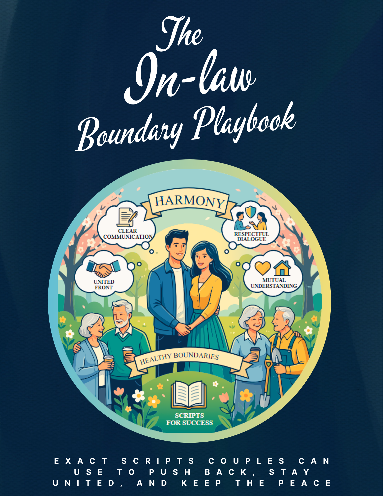 In-law boundary playbook for couples, printable PDF 