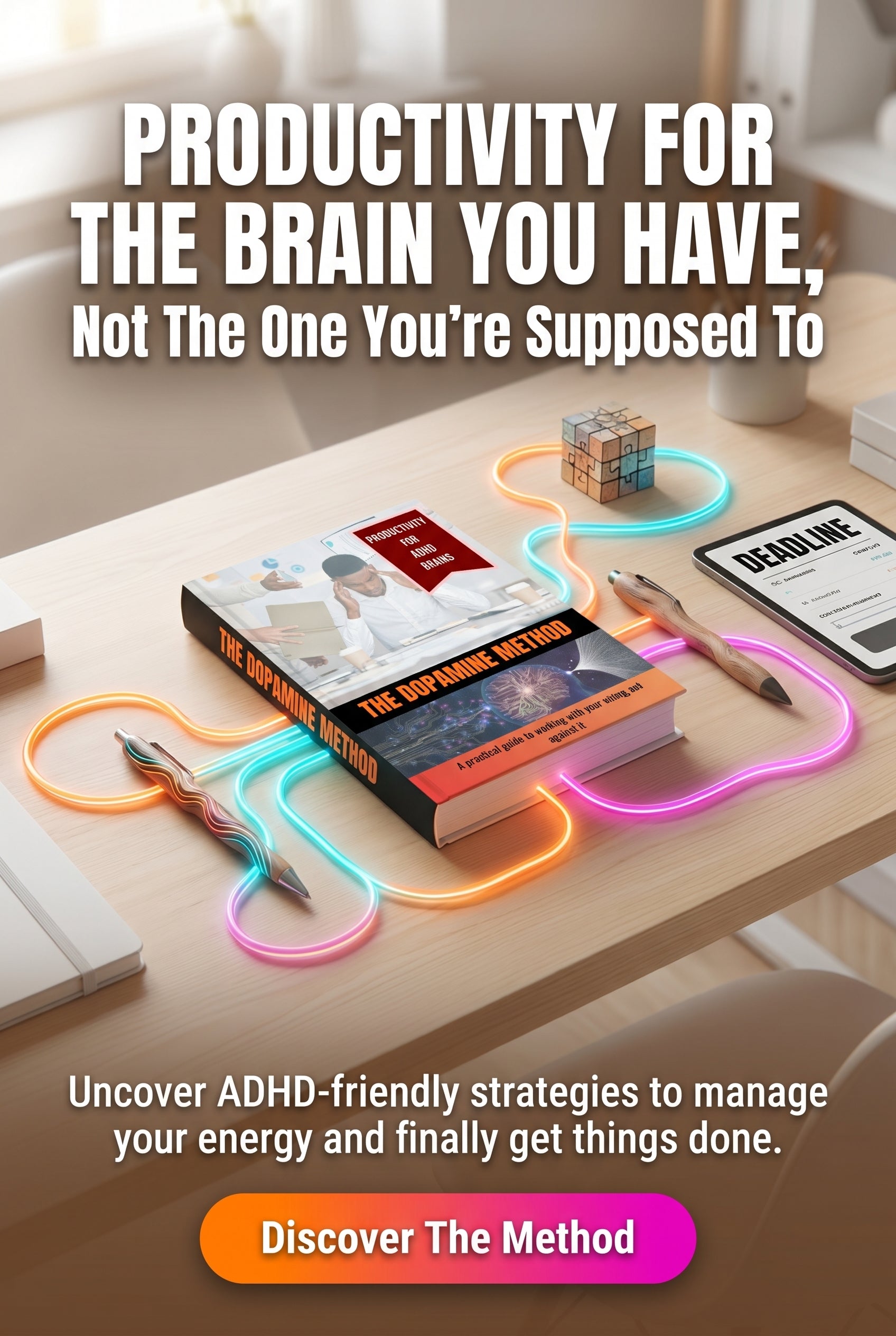 Beating procrastination page from the ADHD focus method