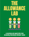 The Allowance Lab kids money system, printable PDF